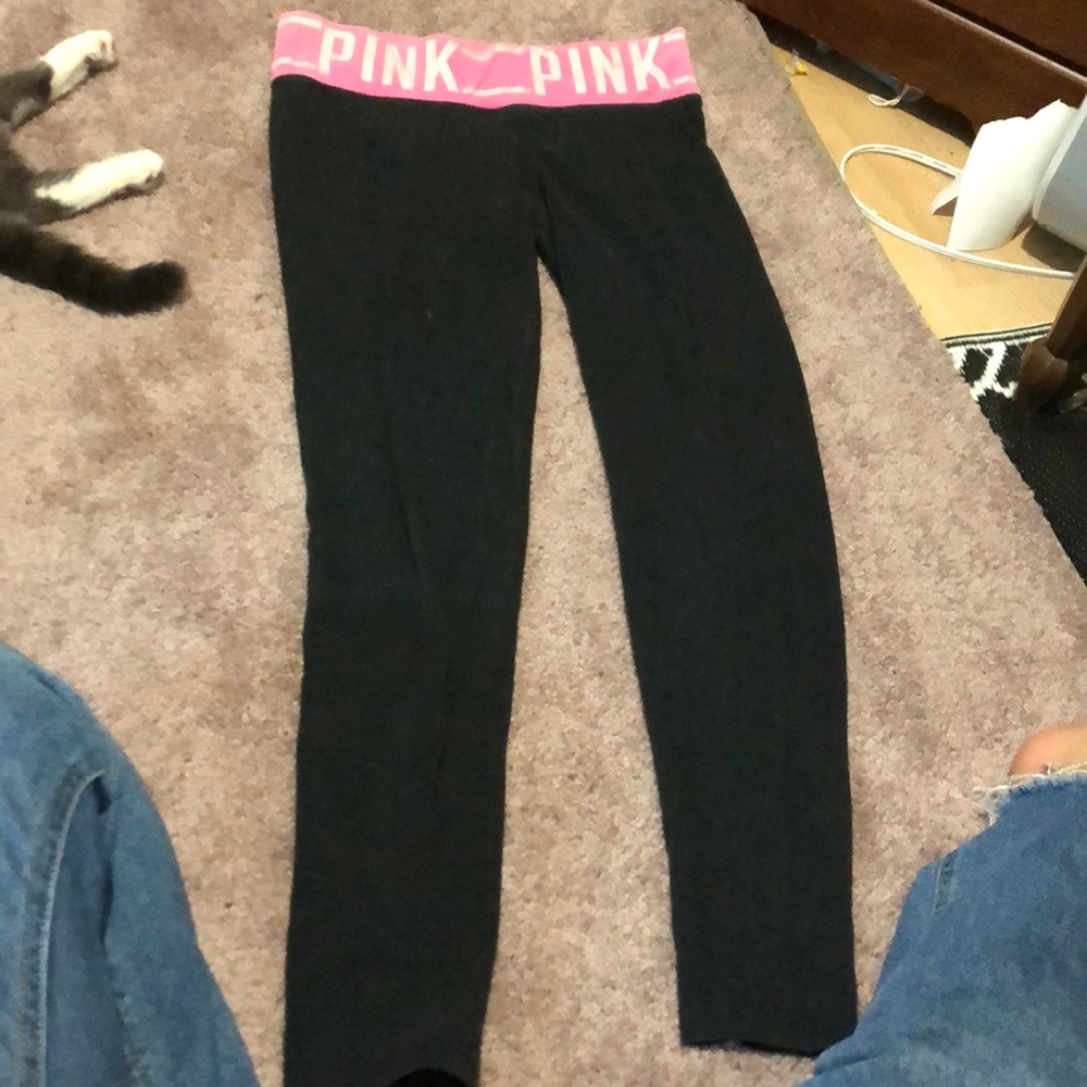 Pink leggings
